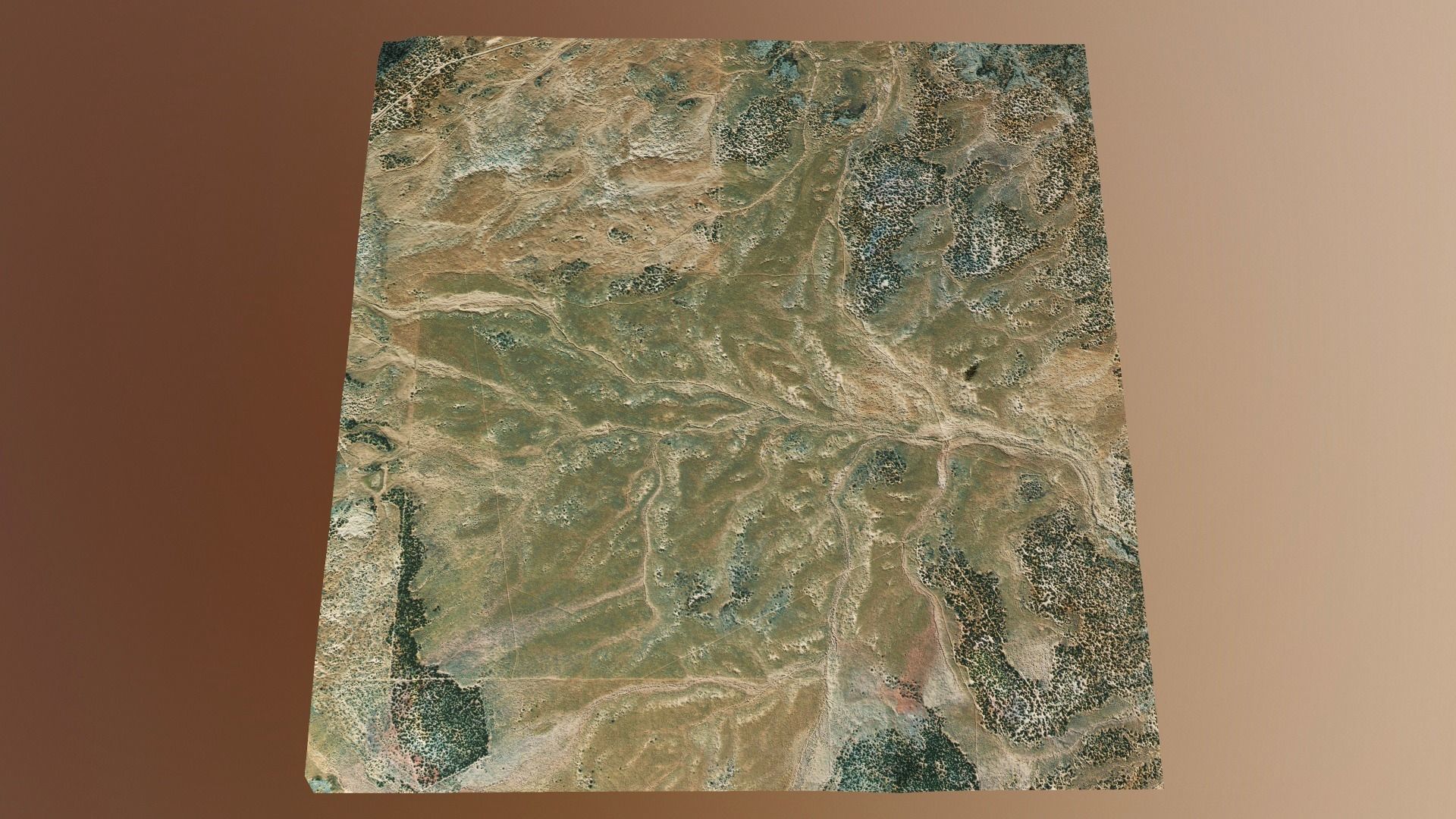 Landscape Terrain Surface Environment PBR 17 Low-poly 3D model_17