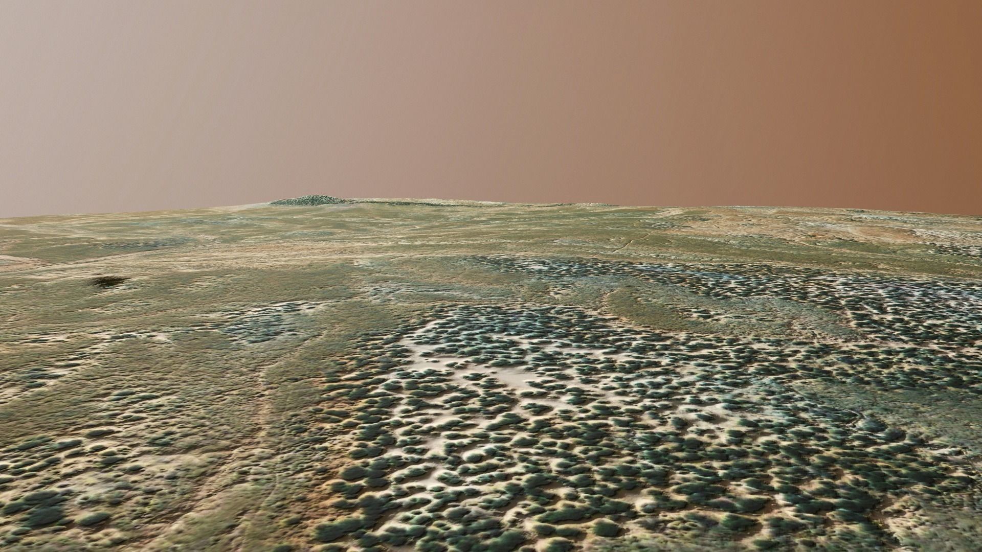 Landscape Terrain Surface Environment PBR 17 Low-poly 3D model_15