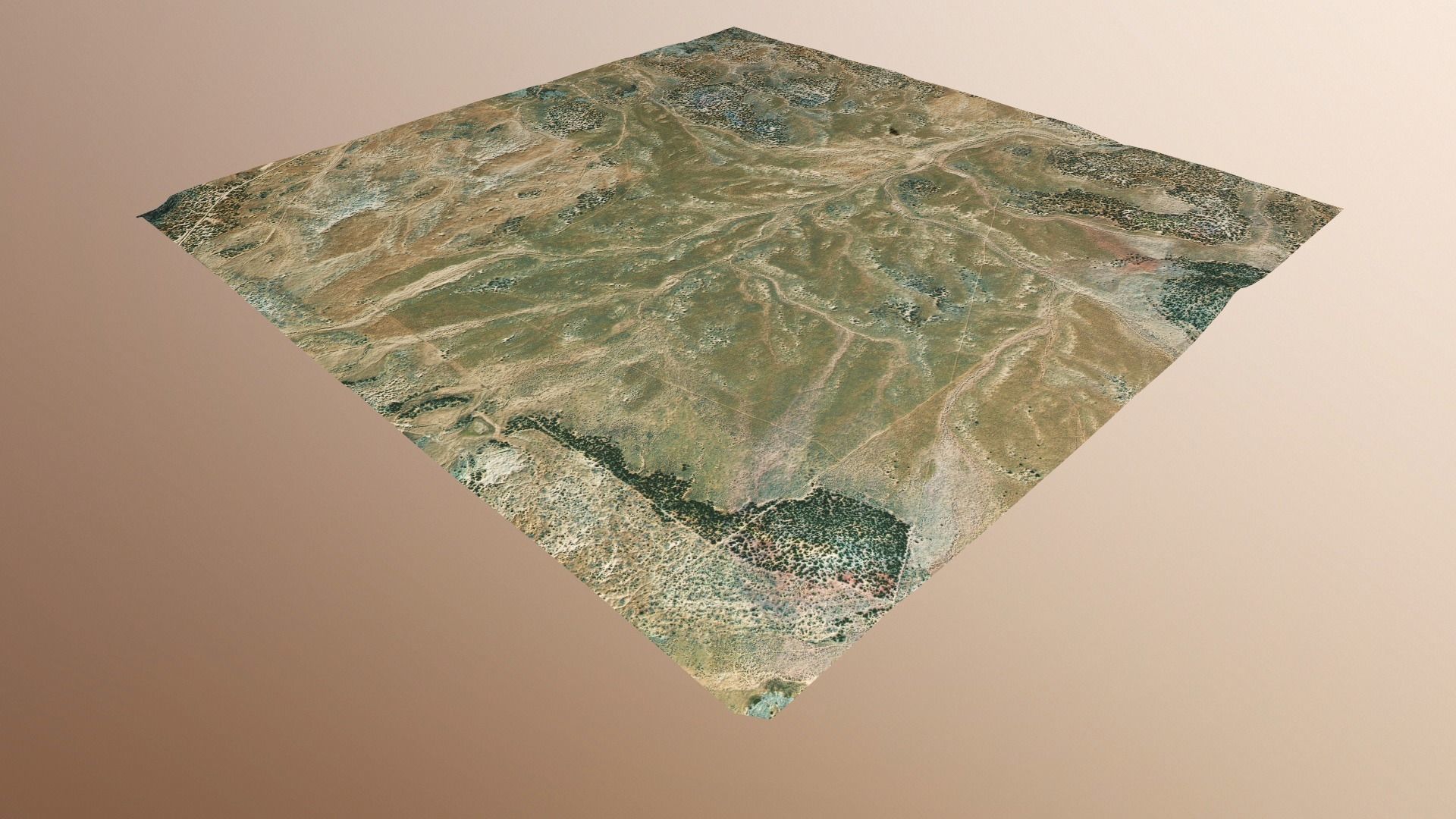 Landscape Terrain Surface Environment PBR 17 Low-poly 3D model_19
