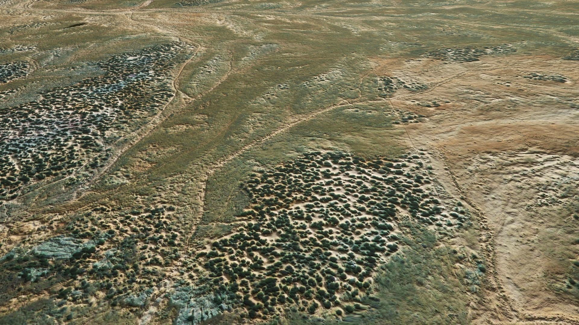 Landscape Terrain Surface Environment PBR 17 Low-poly 3D model_10