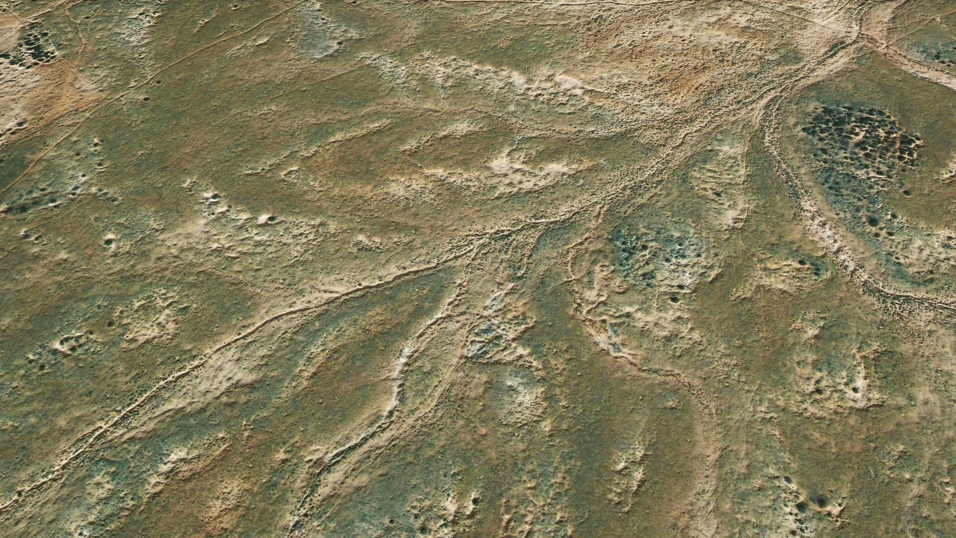 Landscape Terrain Surface Environment PBR 17 Low-poly 3D model_8