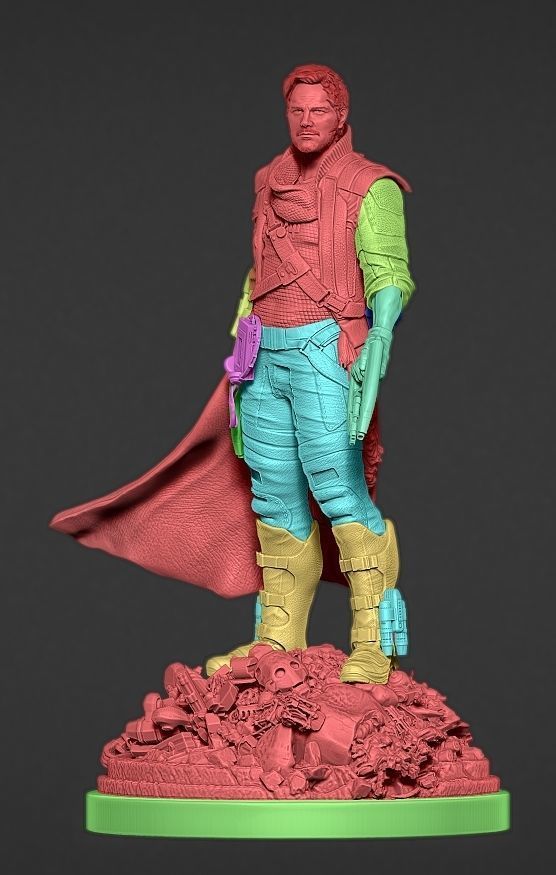 STARLORD - Peter Quill 3D print model_2