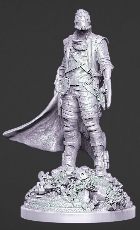 STARLORD - Peter Quill 3D print model_1
