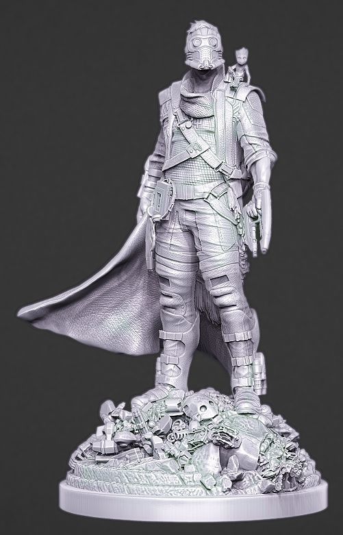 STARLORD - Peter Quill 3D print model_5