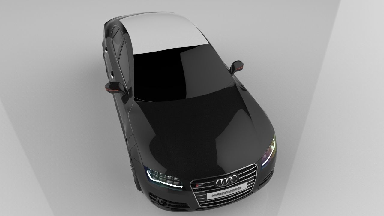 Audi Rs7 3D Model Native files Solidworks 3D model_5