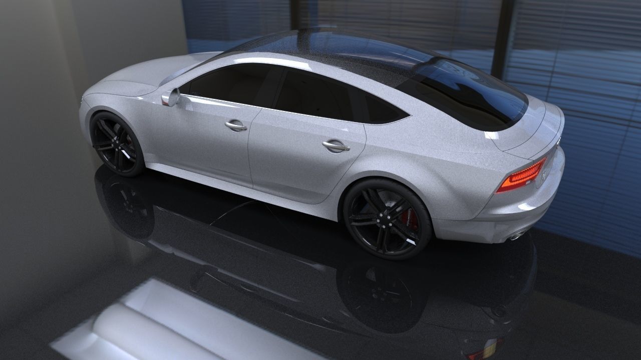 Audi Rs7 3D Model Native files Solidworks 3D model_19