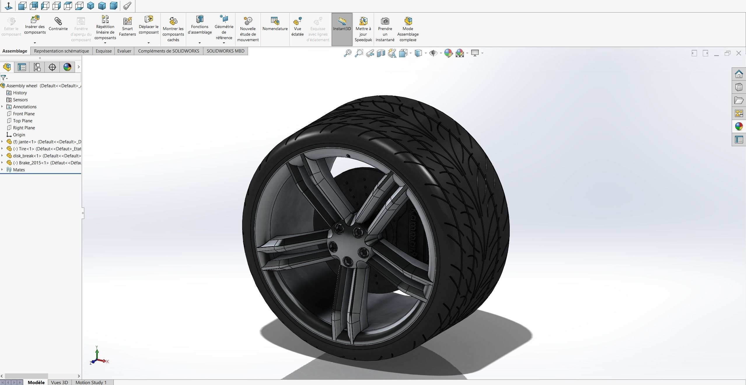Audi Rs7 3D Model Native files Solidworks 3D model_20