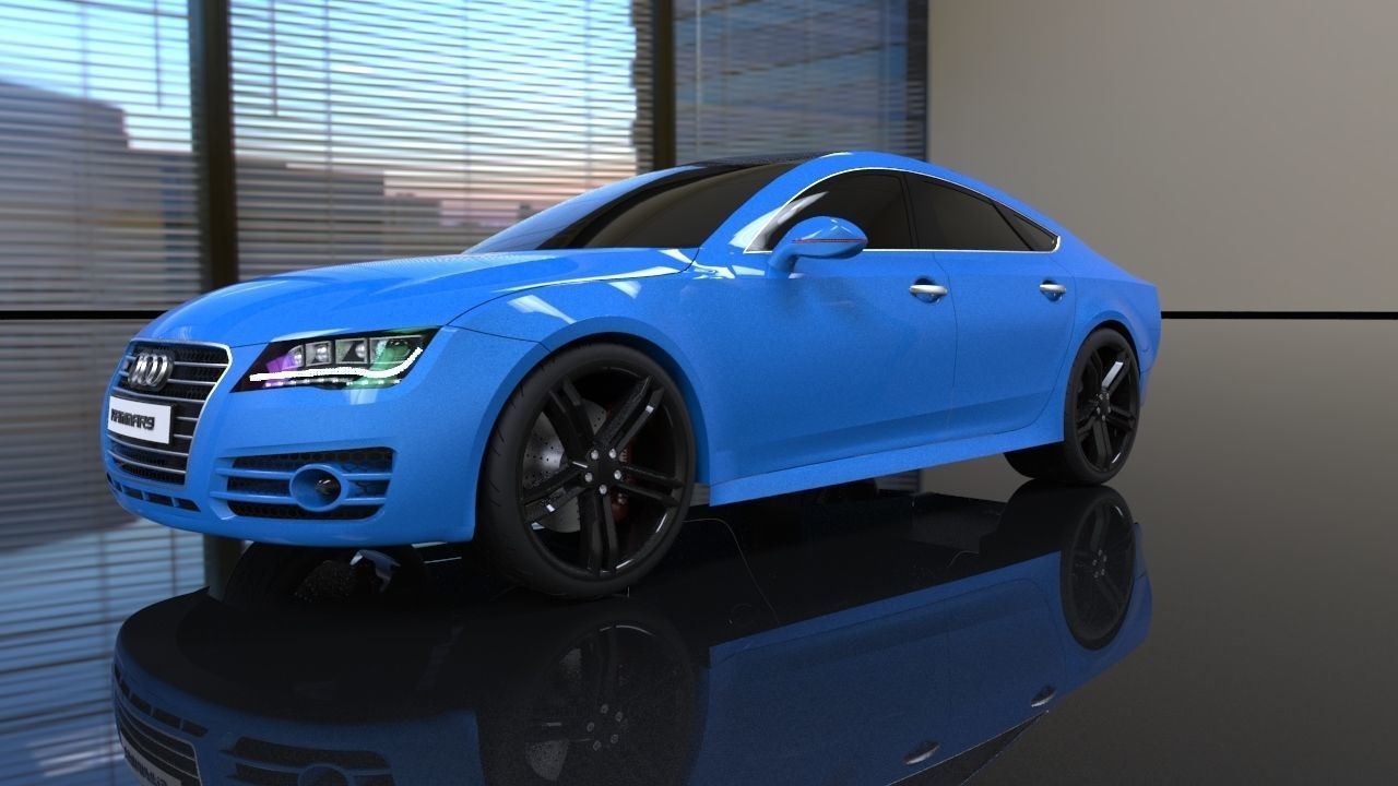 Audi Rs7 3D Model Native files Solidworks 3D model_15