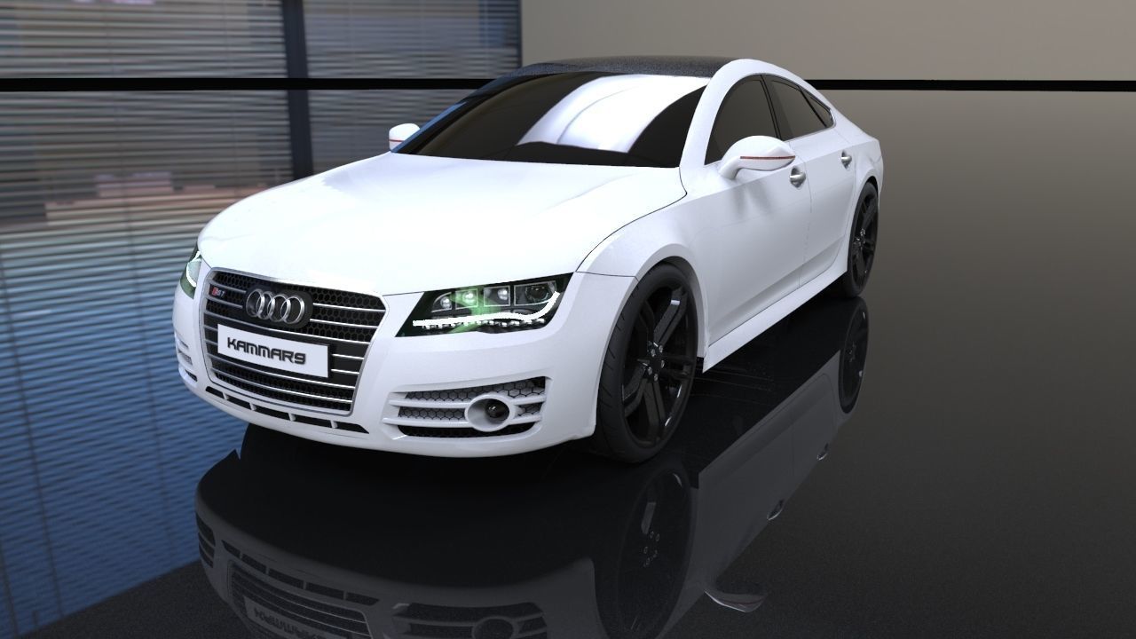 Audi Rs7 3D Model Native files Solidworks 3D model_23