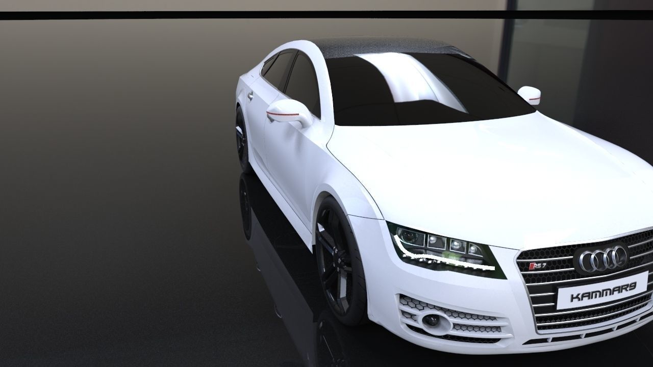 Audi Rs7 3D Model Native files Solidworks 3D model_25