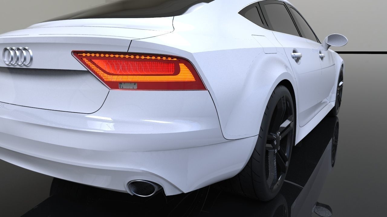 Audi Rs7 3D Model Native files Solidworks 3D model_27