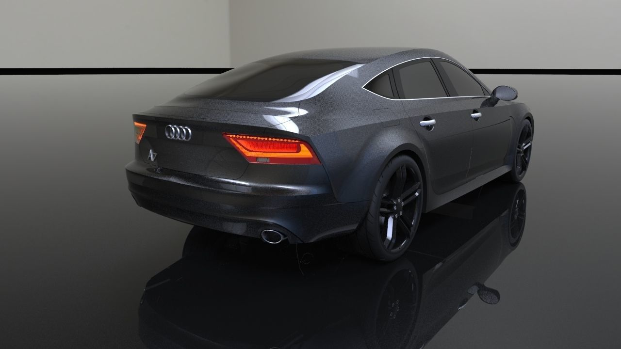 Audi Rs7 3D Model Native files Solidworks 3D model_17