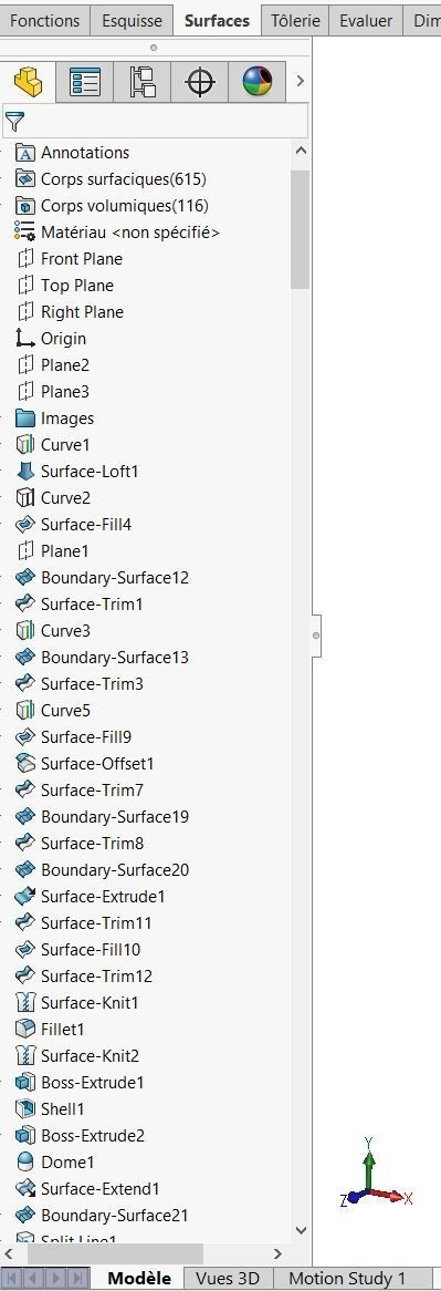 Audi Rs7 3D Model Native files Solidworks 3D model_8