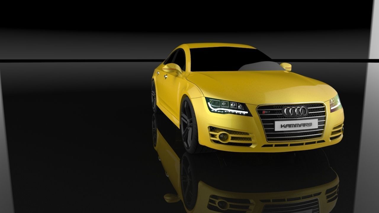 Audi Rs7 3D Model Native files Solidworks 3D model_12