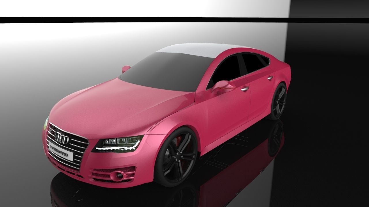 Audi Rs7 3D Model Native files Solidworks 3D model_14