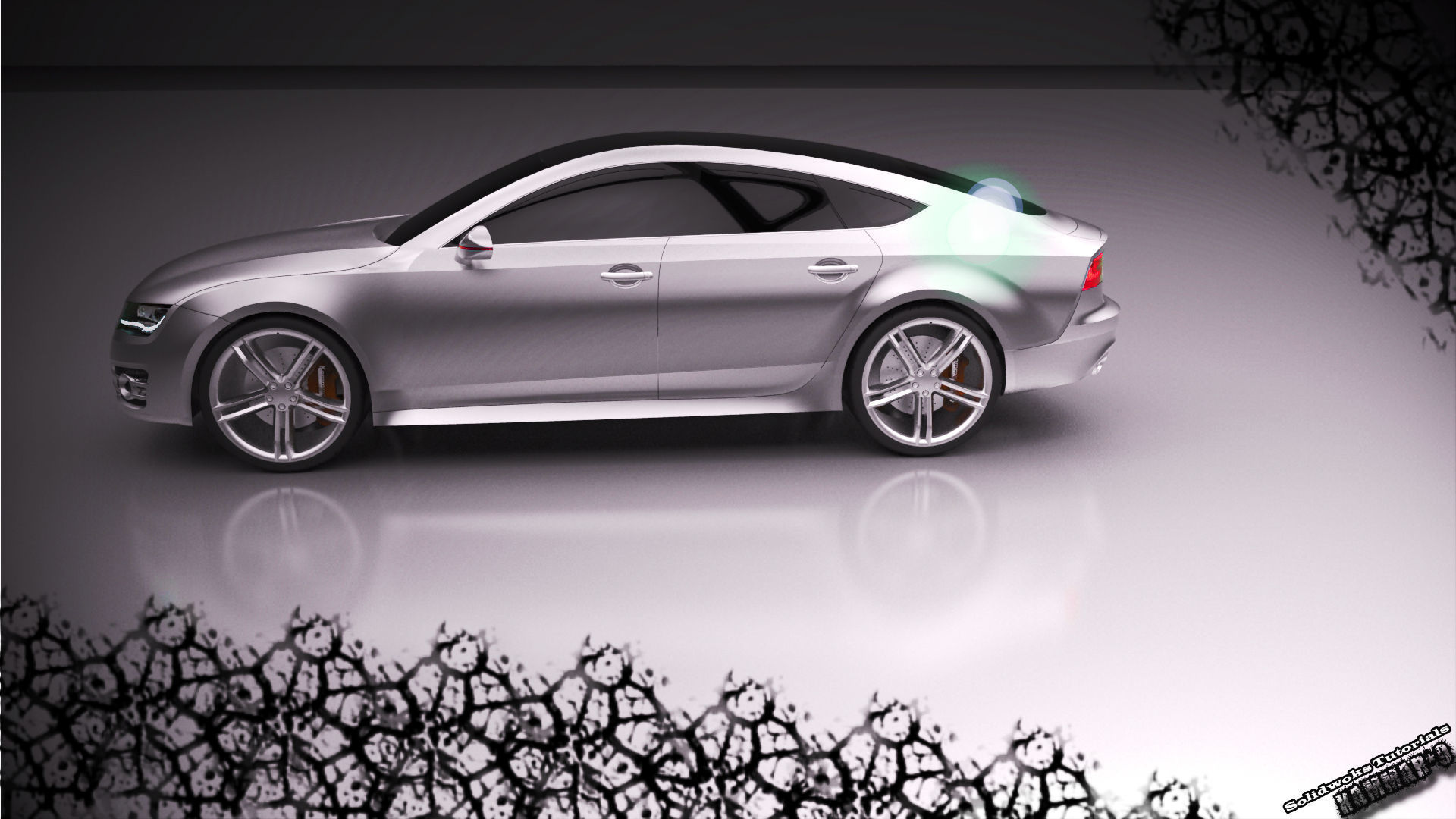 Audi Rs7 3D Model Native files Solidworks 3D model_32