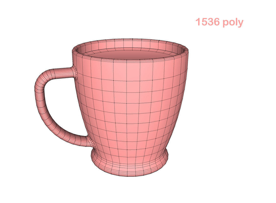 Coffee Items 3D model_4