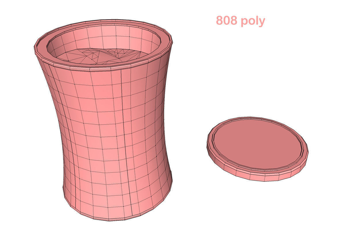 Coffee Items 3D model_7