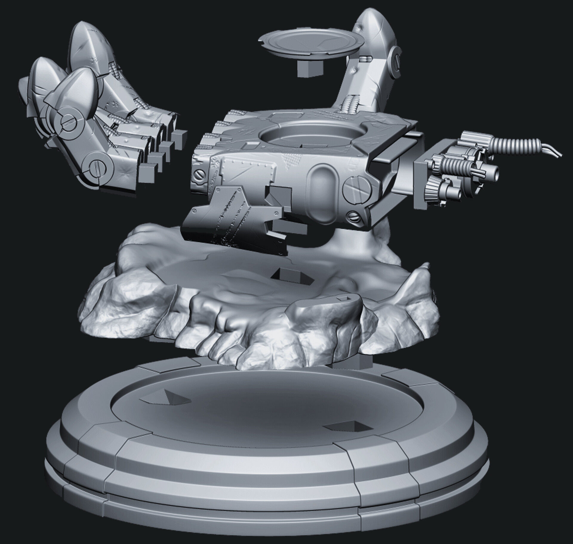 Gambit from X-men 3D print model 3D print model_7