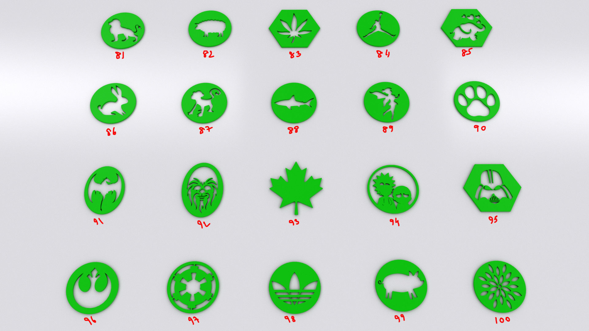 100 3d printing items  3D Model Collection_58