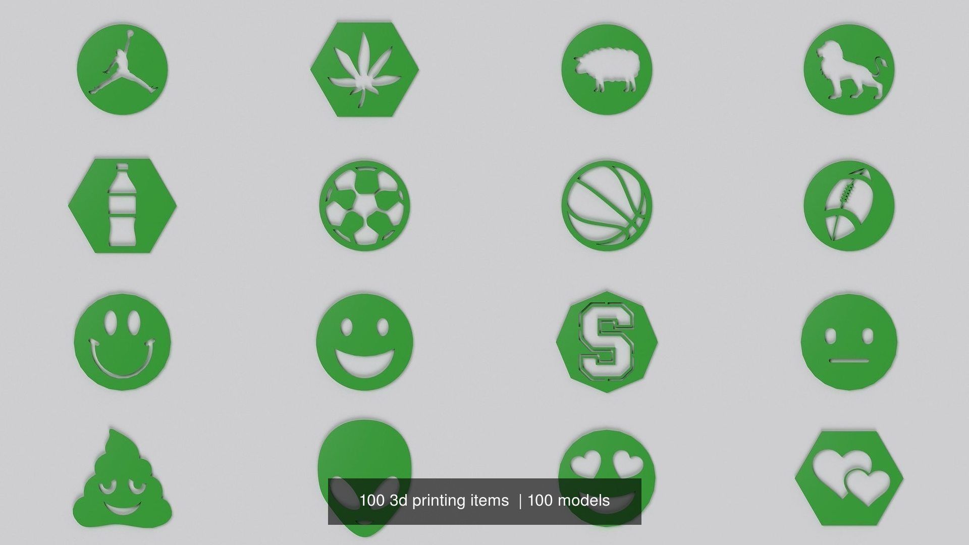 100 3d printing items  3D Model Collection_2