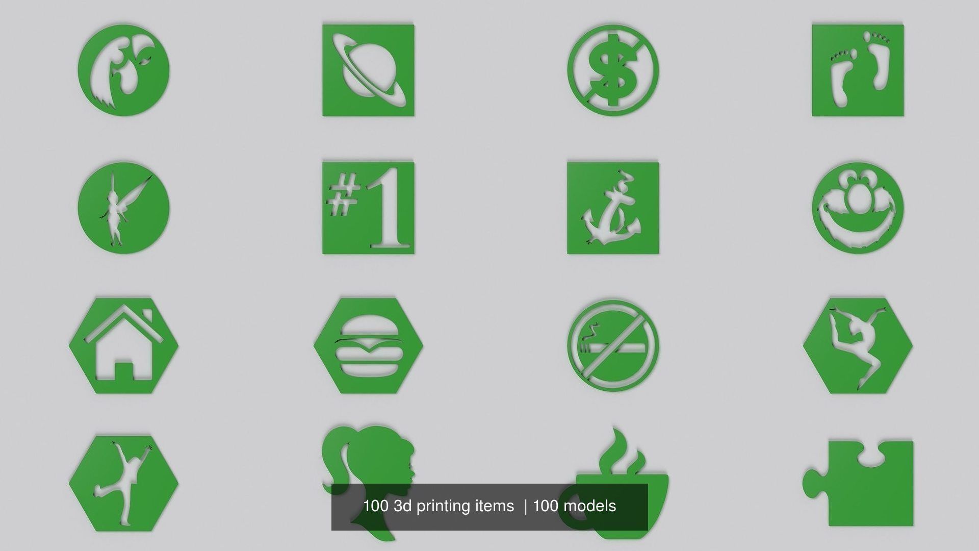 100 3d printing items  3D Model Collection_4