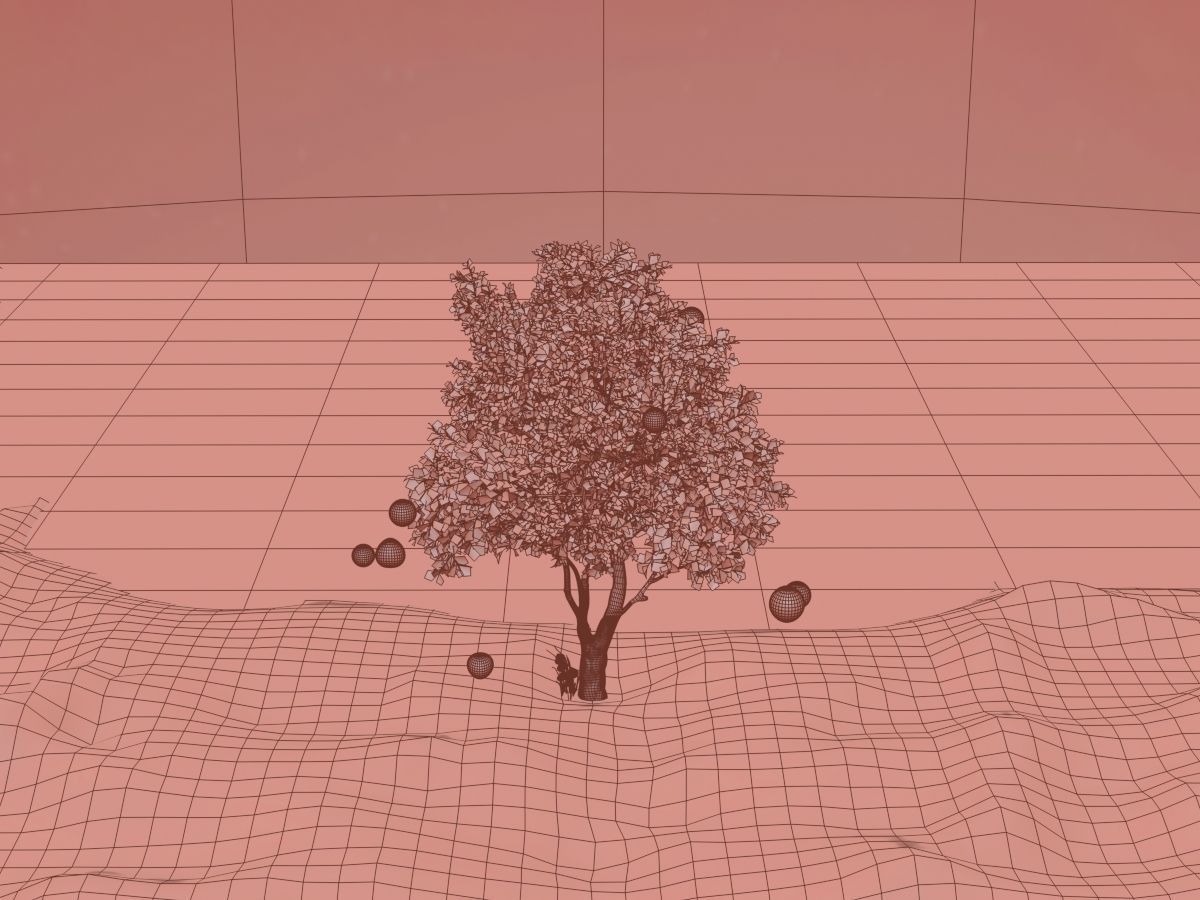 Cosmic tree 3D model_6