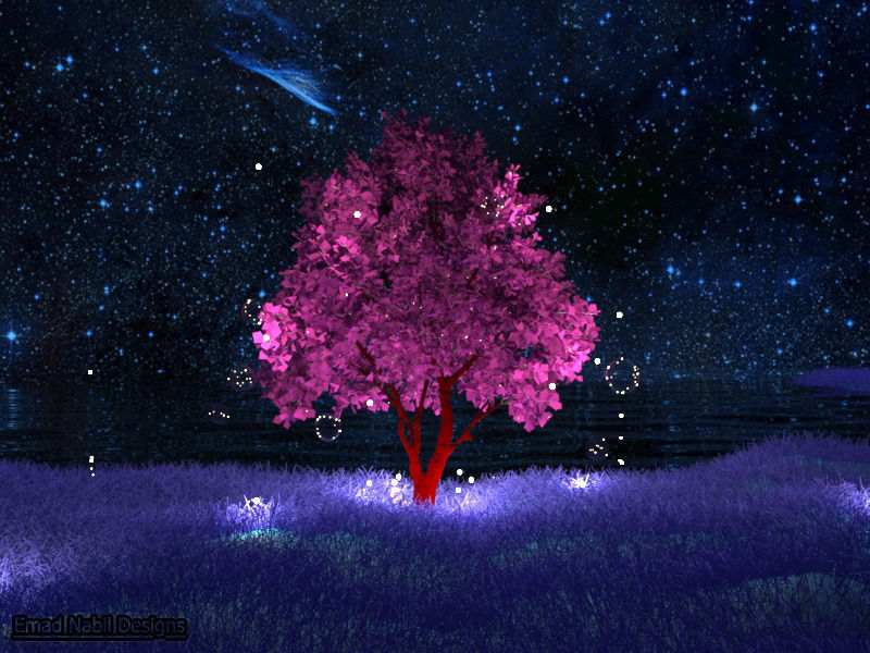 Cosmic tree 3D model_1