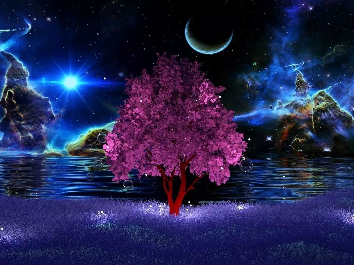 Cosmic tree 3D model_0