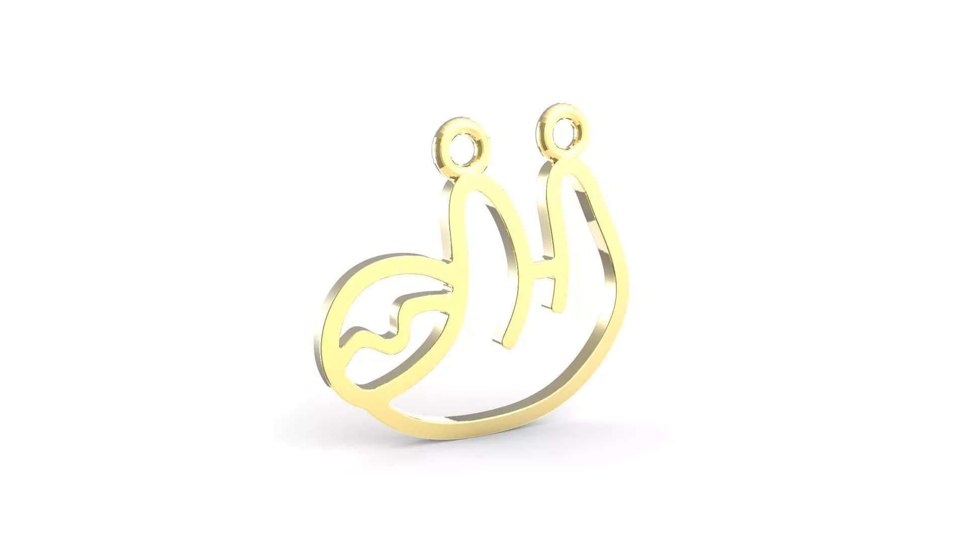 pendant slow loris 3D print model