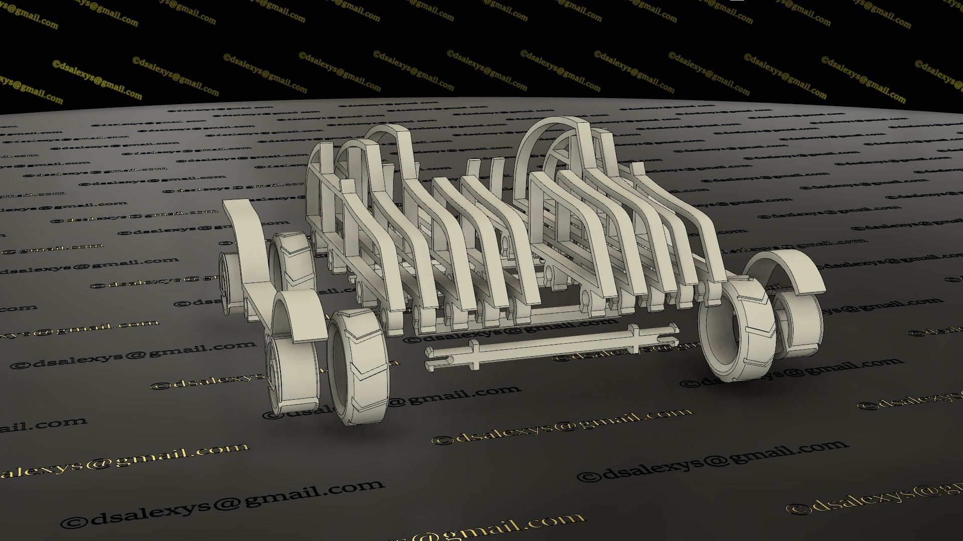 3d Printable Toy Car TC01 3D model_4