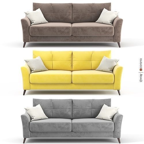 Sofa bed Amelie by Hoff  3D model