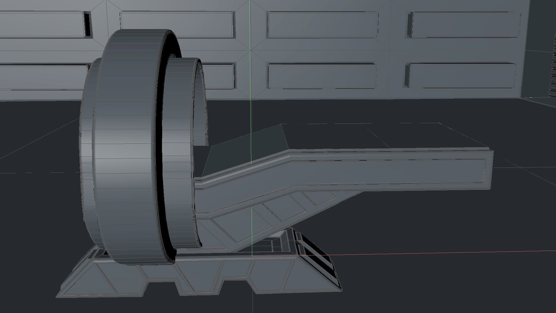 Sci Fi Medical Scanner 3D model_11