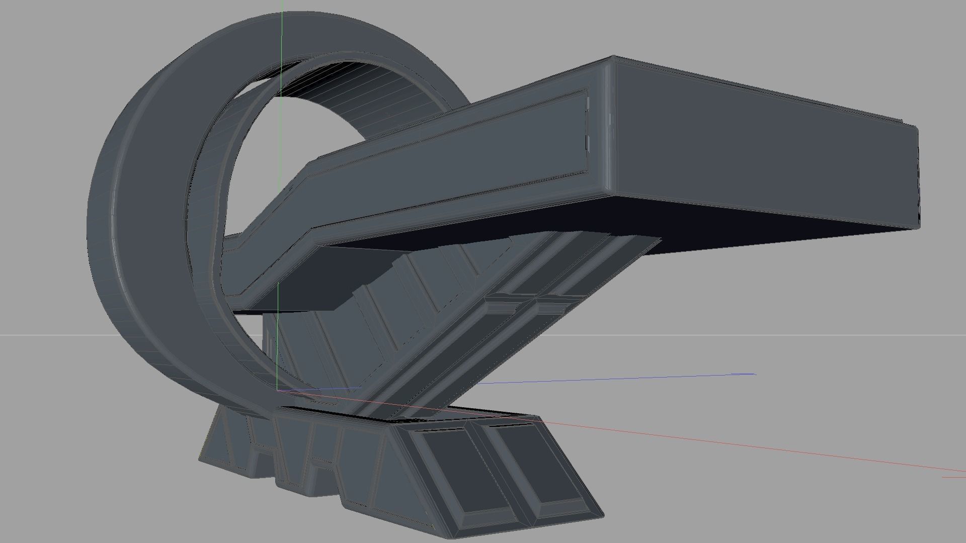Sci Fi Medical Scanner 3D model_7