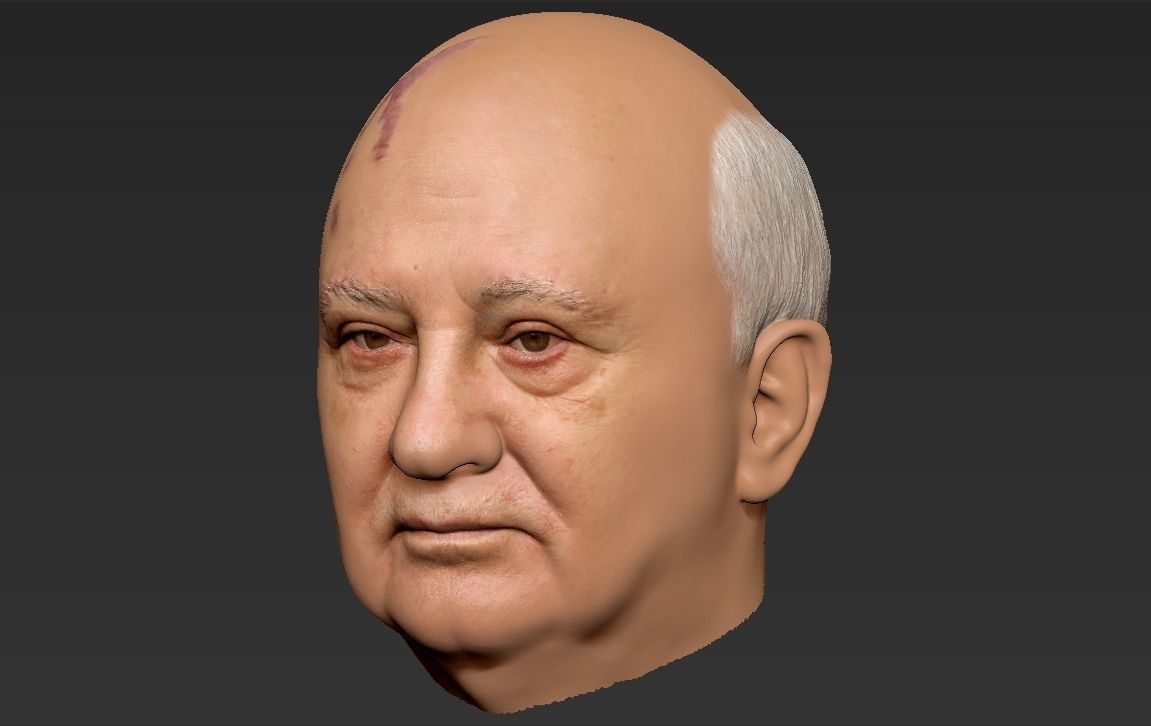 Mikhail Gorbachev 3D model_15