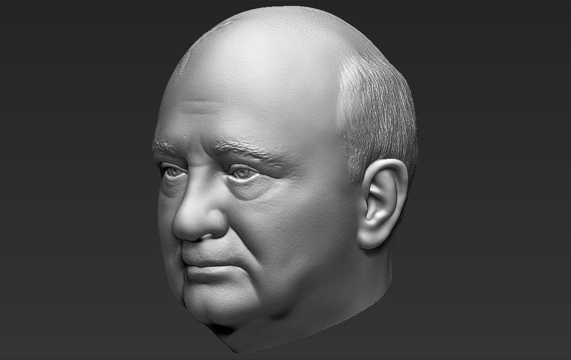 Mikhail Gorbachev 3D model_23