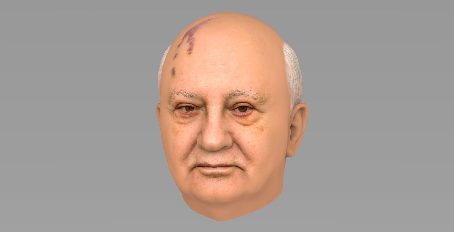 Mikhail Gorbachev 3D model_1