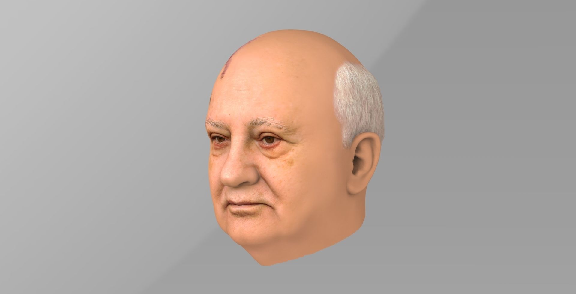 Mikhail Gorbachev 3D model_2