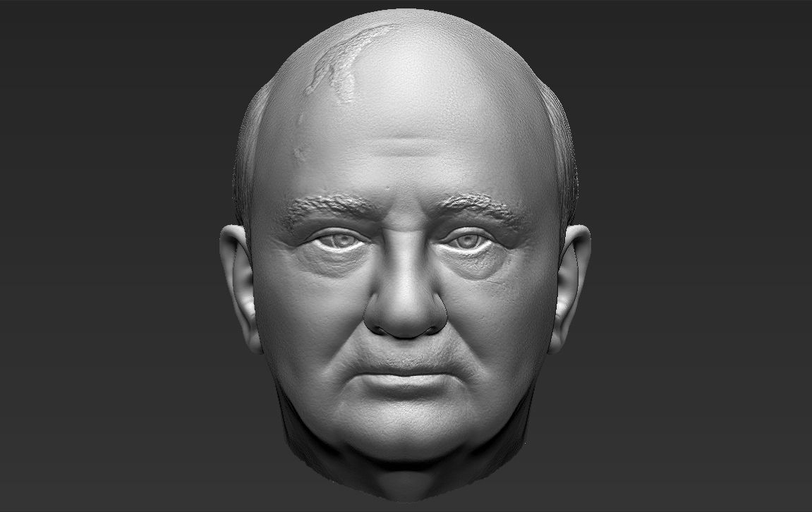 Mikhail Gorbachev 3D model_21