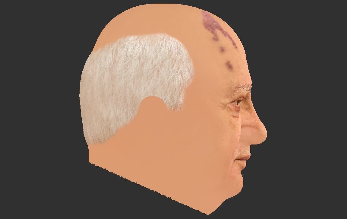 Mikhail Gorbachev 3D model_19
