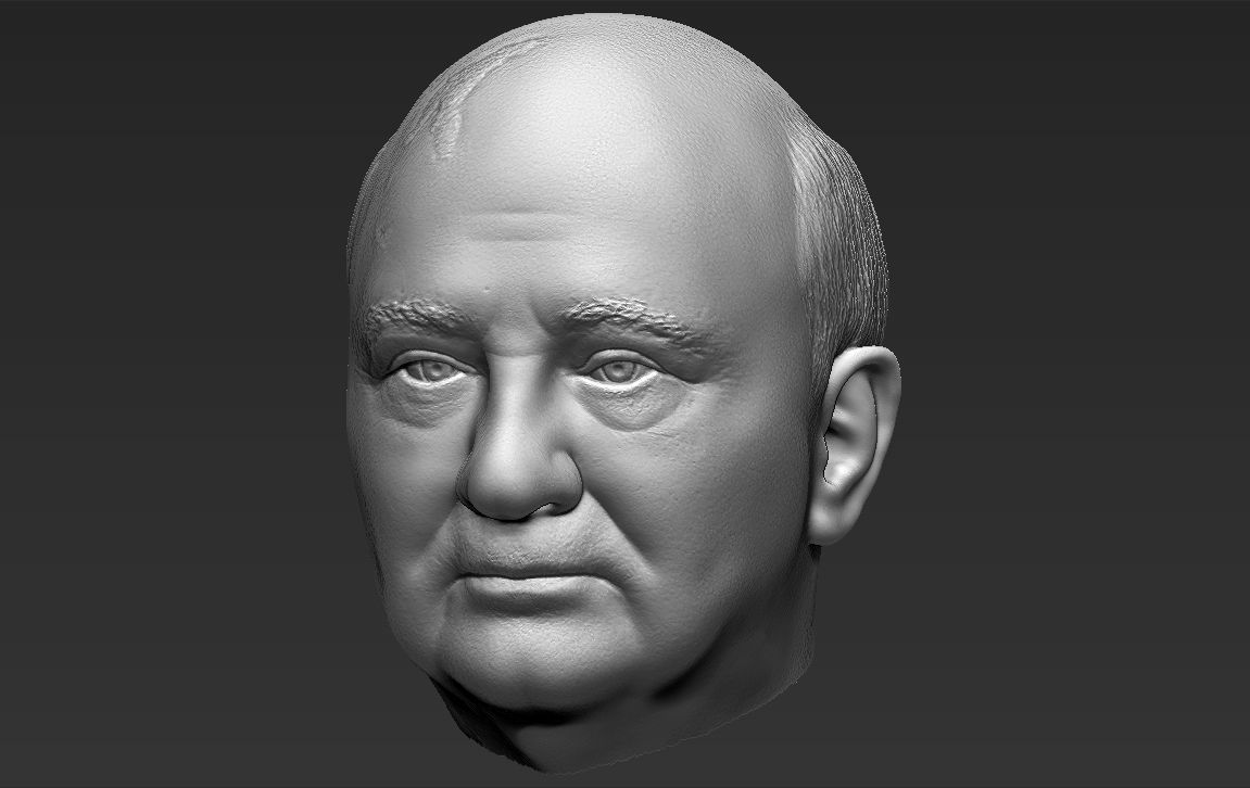 Mikhail Gorbachev 3D model_22