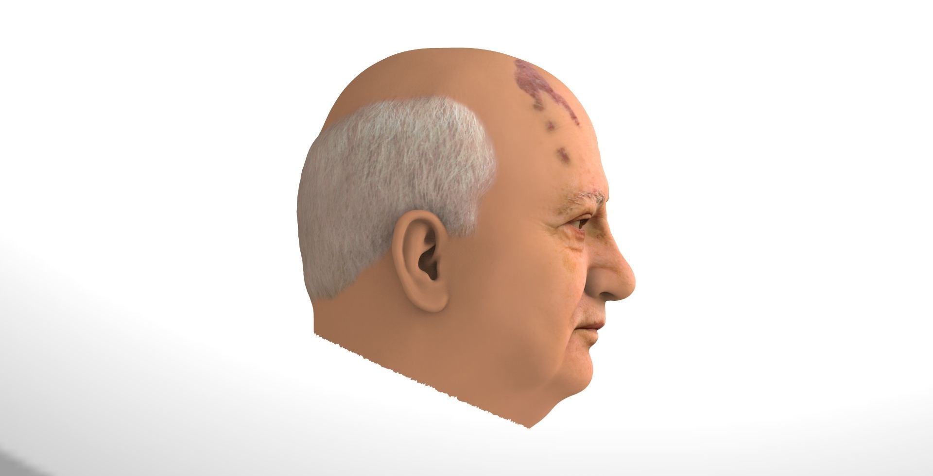 Mikhail Gorbachev 3D model_6
