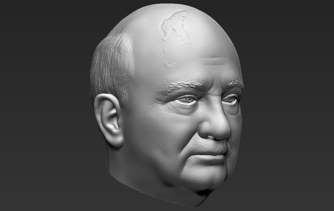 Mikhail Gorbachev 3D model_29