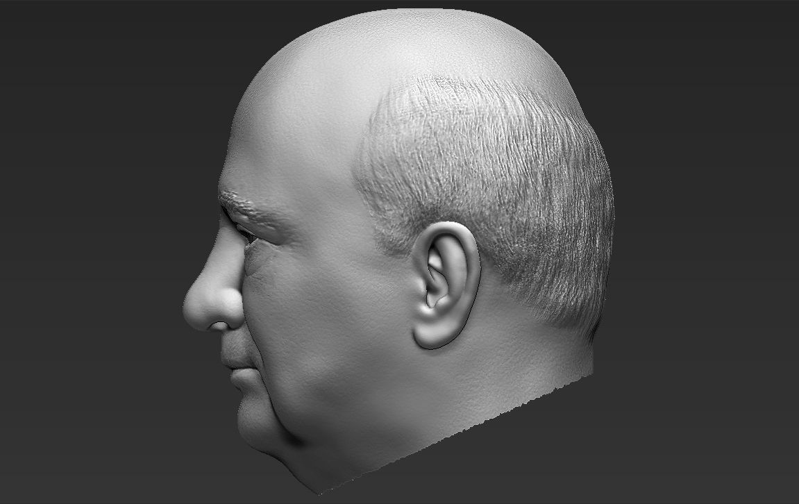 Mikhail Gorbachev 3D model_24