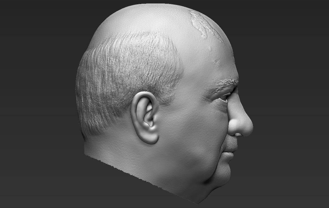 Mikhail Gorbachev 3D model_28