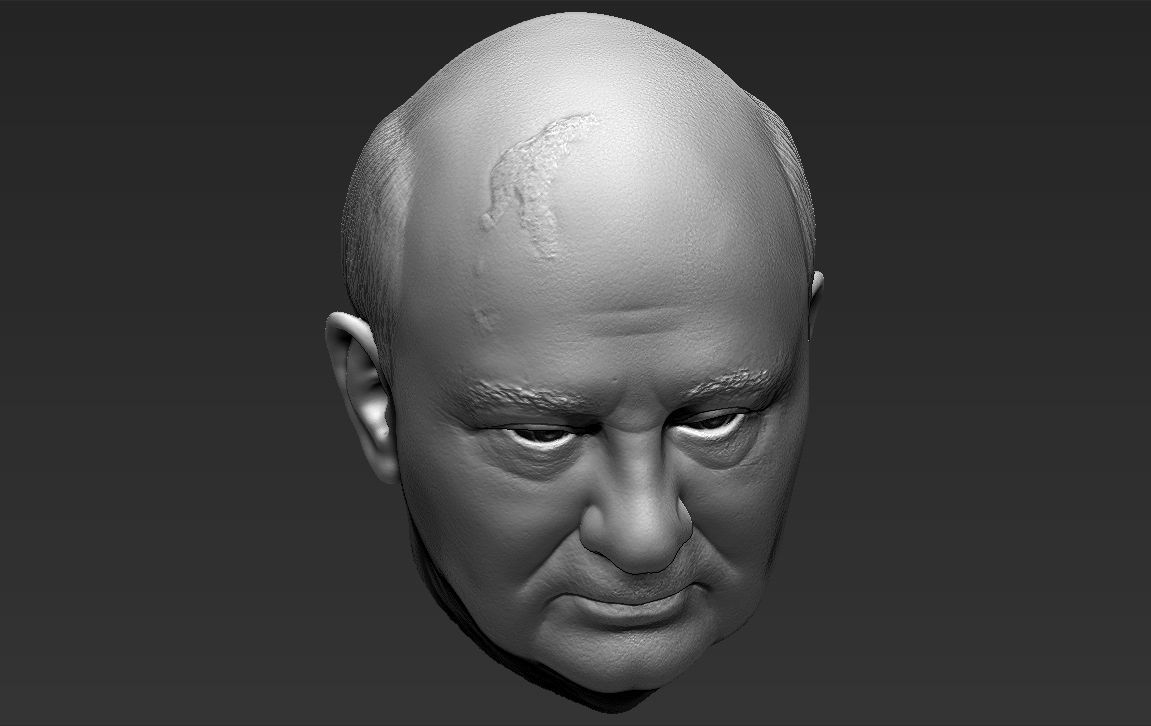 Mikhail Gorbachev 3D model_31