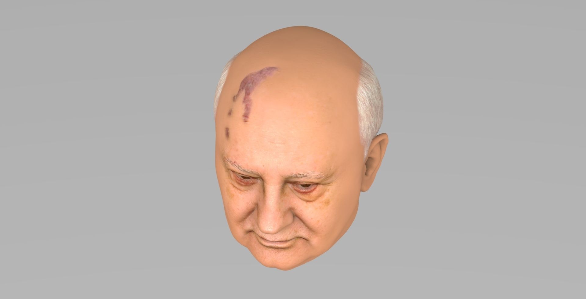 Mikhail Gorbachev 3D model_8