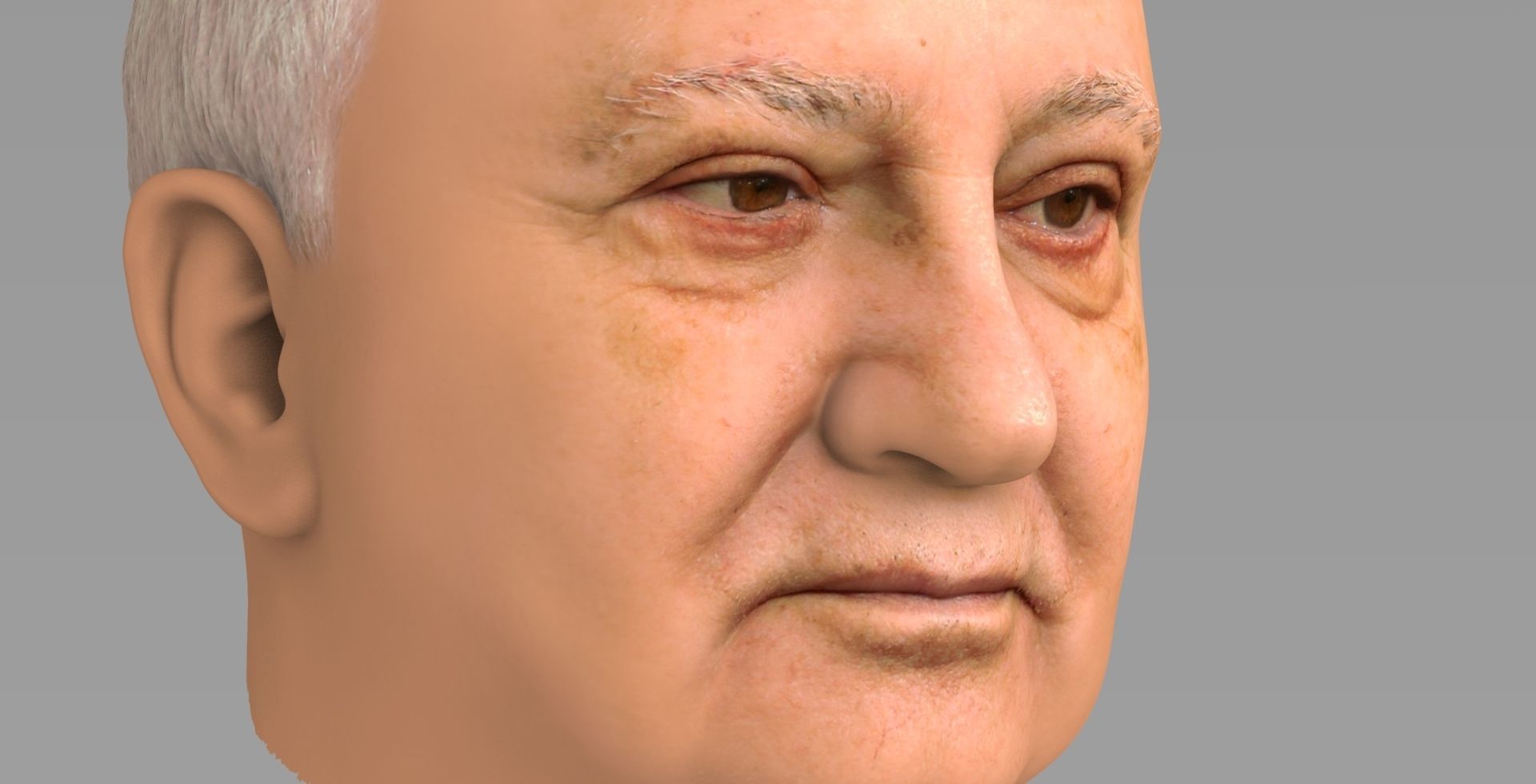 Mikhail Gorbachev 3D model_10