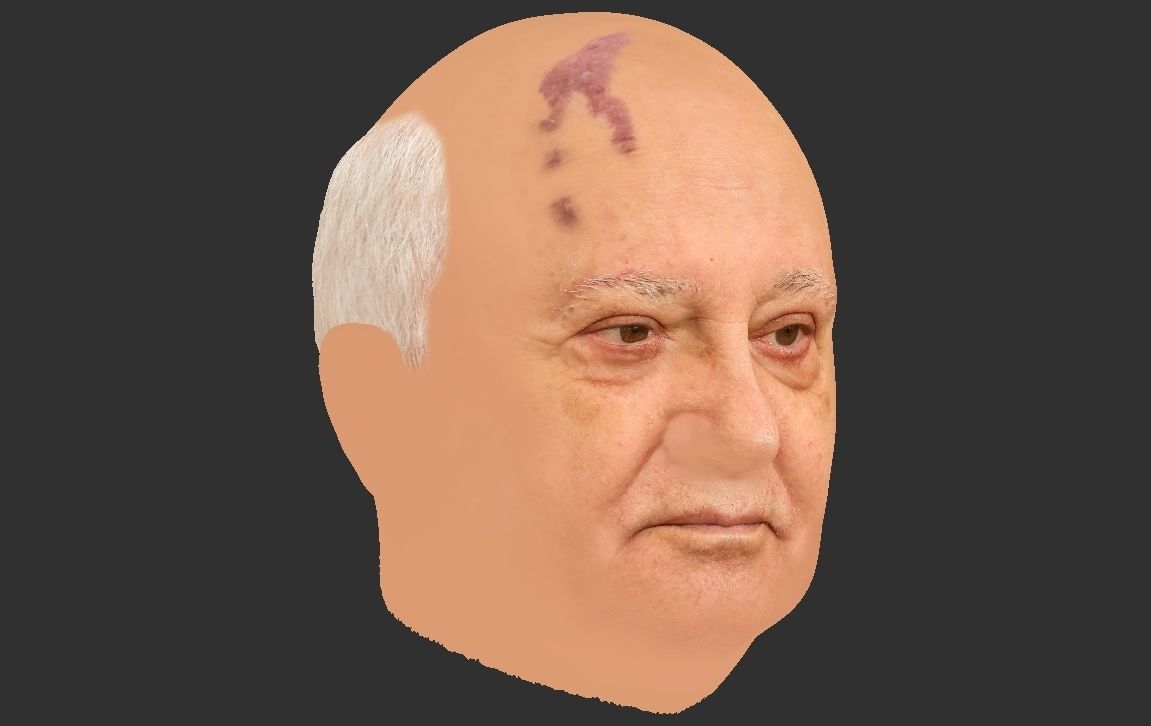 Mikhail Gorbachev 3D model_17