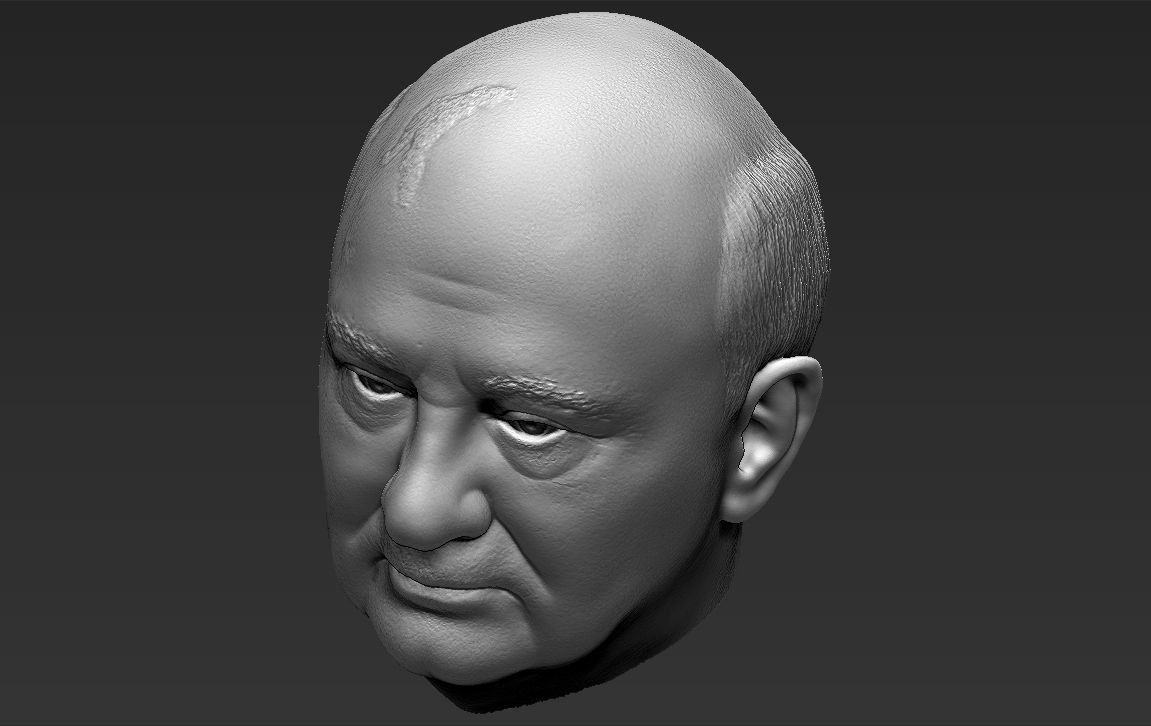 Mikhail Gorbachev 3D model_32